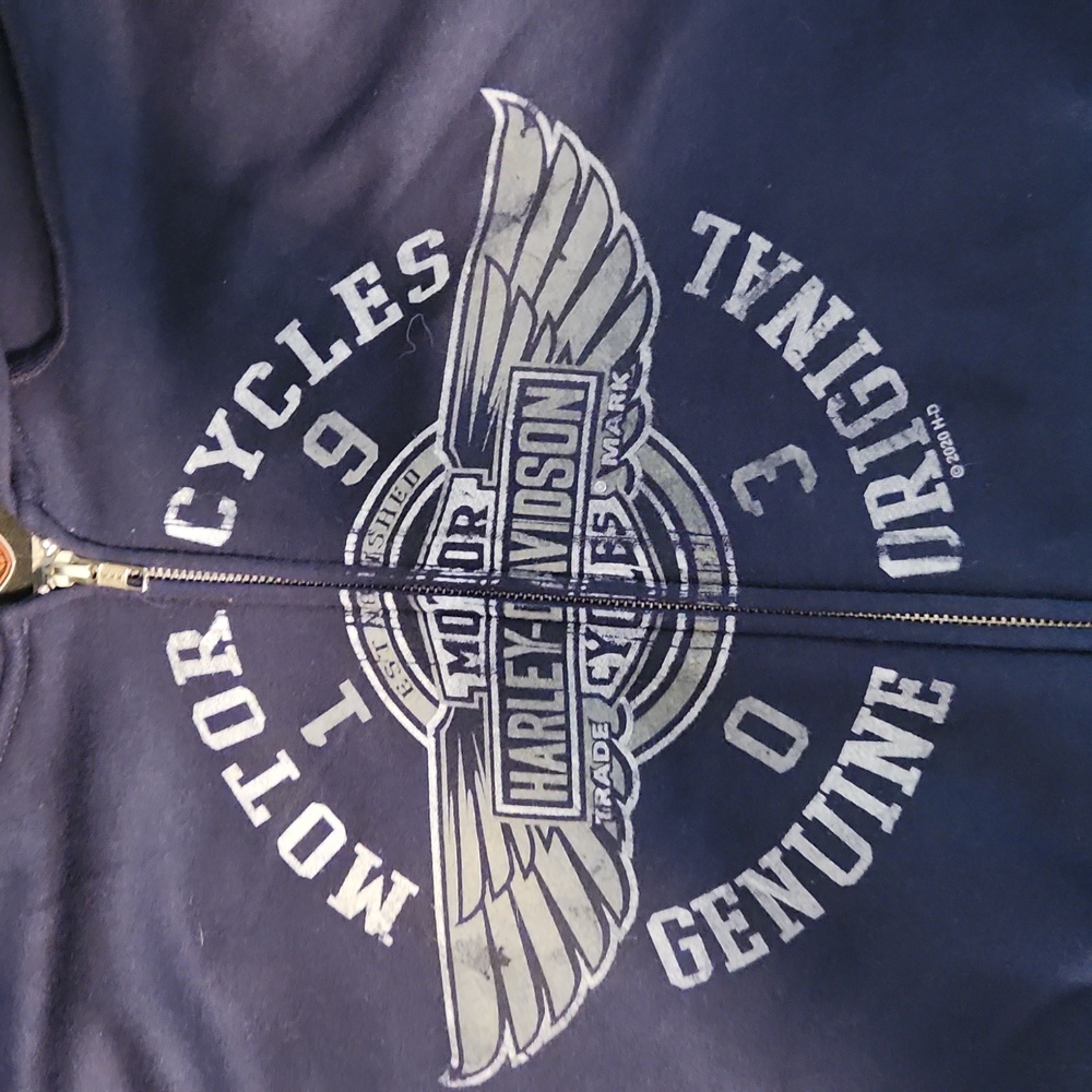 Genuine Harley-Davidson Zip Hoodie - XL